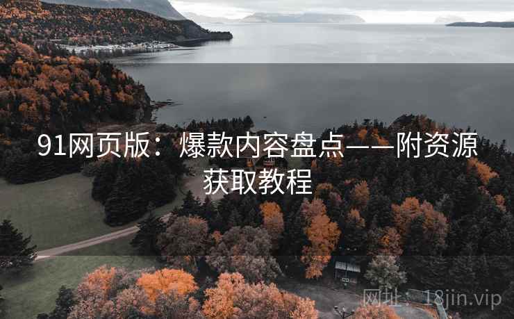91网页版：爆款内容盘点——附资源获取教程