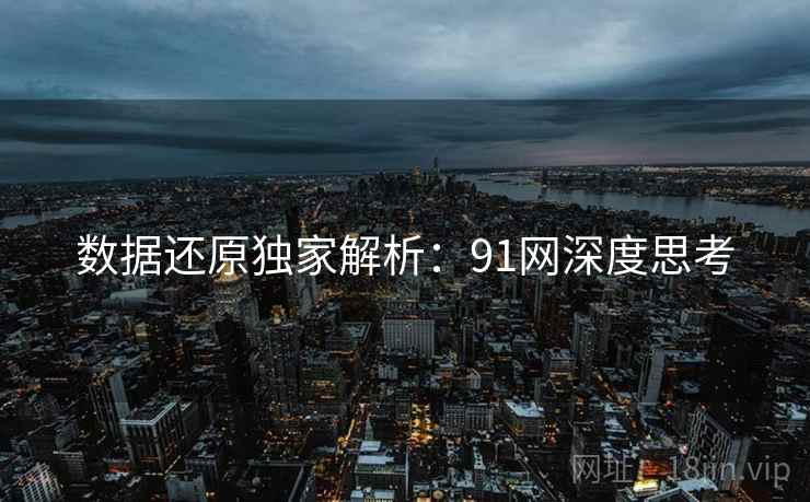 数据还原独家解析：91网深度思考
